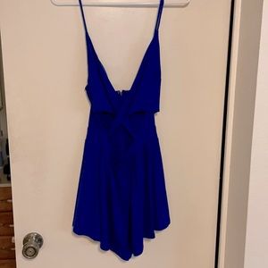 Blue romper